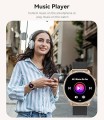 Smartwatch Fitonme  G37 w kolorze czarno złotym