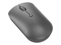  Bezprzewodowa mysz kompaktowa Lenovo | 540 | Czerwony czujnik optyczny | Bezprzewodowa | 2.4G przez odbiornik USB-C | Storm Grey | 1 rok(y)
