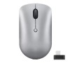  Bezprzewodowa mysz kompaktowa  Lenovo 540  Czerwony czujnik optyczny | Bezprzewodowa | 2.4G bezprzewodowa przez odbiornik USB-C | Chmurowa szarość | 1 rok(i)