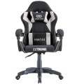 Fotel gamingowy EXTREME Vortex Light Gray – tkanina, ergonomia, regulacja