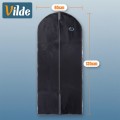 Zestaw 2 pokrowców na ubrania 60x135 cm Vilde – ochronne, z suwakiem, do garniturów, sukienek i płaszczy