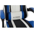Fotel Gamingowy z podnóżkiem EXTREME R1 Blue