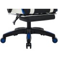 Fotel Gamingowy z podnóżkiem EXTREME R1 Blue