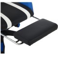 Fotel Gamingowy z podnóżkiem EXTREME R1 Blue