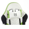 Fotel Gamingowy EXTREME R1 Green – ergonomiczny, z podnóżkiem i poduszkami, Green 