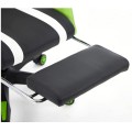 Fotel Gamingowy EXTREME R1 Green – ergonomiczny, z podnóżkiem i poduszkami, Green 