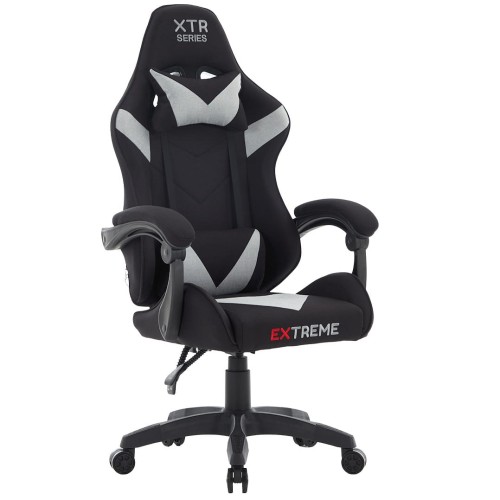 Fotel gamingowy EXTREME XTR Light Gray – ergonomiczny, wygodny, stylowy