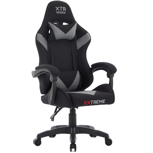 Fotel gamingowy EXTREME XTR Dark Gray – ergonomiczny, wygodny, stylowy
