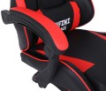 Fotel Gamingowy INFINI ESPACE Red – Regulowane Oparcie + Podnóżek