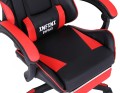 Fotel Gamingowy INFINI ESPACE Red – Regulowane Oparcie + Podnóżek