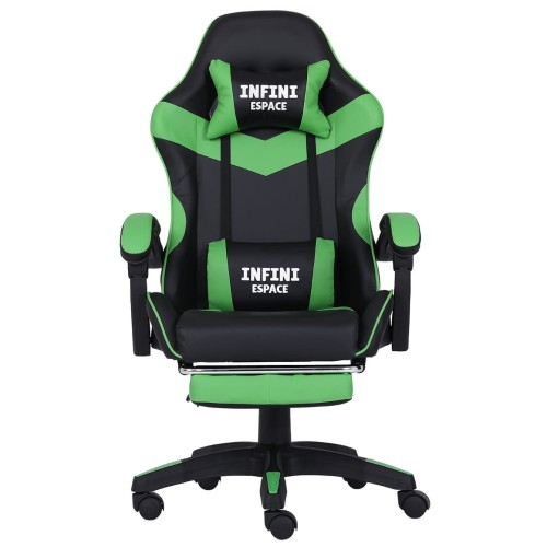 Fotel gamingowy INFINI ESPACE Green