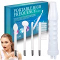 Darsonval Derma Wand Pro Do Twarzy Urządzenie Darsonwal 4 Peloty Elektordy
