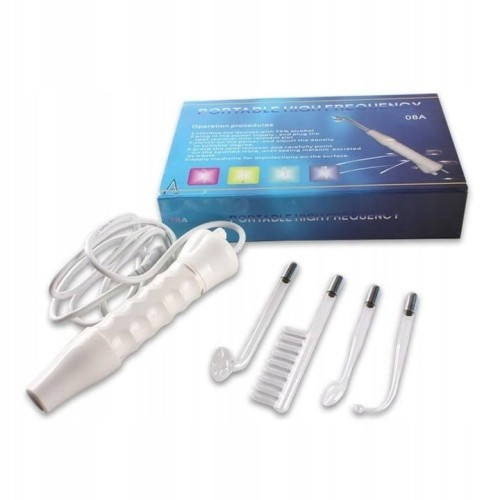 Darsonval Derma Wand Pro Do Twarzy Urządzenie Darsonwal 4 Peloty Elektordy