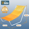 Leżak plażowy składany