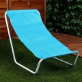Leżak plażowy składany