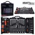 Narzędzia 1140 Częściowy Zestaw Narzędzi 140 Elementów Walizka Kraft&Dele