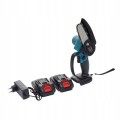Mini Piła Akumulatorowa 4" 130 mm Łańcuchowa do Przycinania 2x Bateria