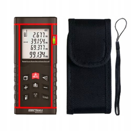 Laserowy Miernik Dalmierz Kraft&Dele do 100 m