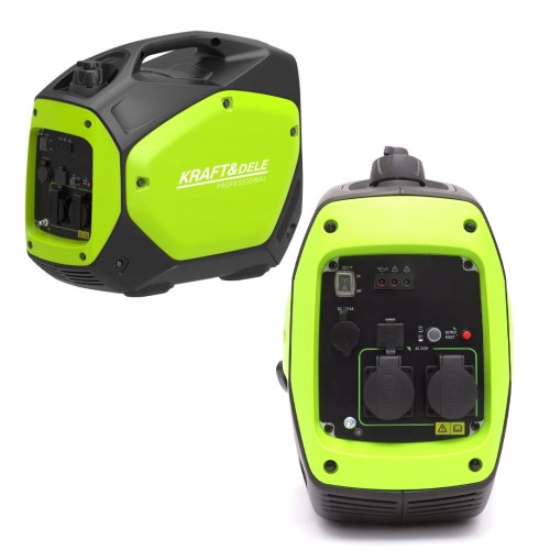 Agregat prądotwórczy przenośny jednofazowy Kraft&Dele 3000 W benzyna KD685