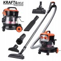 Odkurzacz Przemysłowy Bezworkowy na Sucho 2000W 9L 230V Kraft&Dele