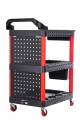 Wózek Warsztatowy Serwisowy na Narzędzia Mocny Szafka 3 Półki KRAFT&DELE