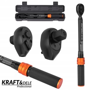 Klucz Dynamometryczny Stal CR-V 1/4"" cala 1-25 Nm Kraft&Dele