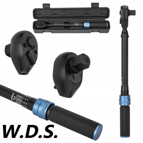 Klucz Dynamometryczny Stal CR-V 1/2"" cala 10-60 Nm 72 Zęby W.D.S.