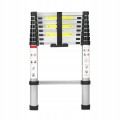 Drabina Składana Teleskopowa Aluminiowa 8 Stopni 2,6 m MAX 150KG Ktaft&Dele