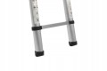 Drabina Składana Teleskopowa Aluminiowa 8 Stopni 2,6 m MAX 150KG Ktaft&Dele