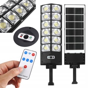 Lampa Uliczna Solarna z Pilotem Kraft&Dele 700W 80000lm IP65