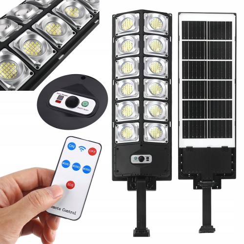 Lampa Uliczna Solarna z Pilotem Kraft&Dele 700W 80000lm IP65