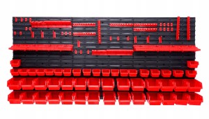 Tablica Warsztatowa Ścianka Narzędziowa 170x78cm Pojemnik Zestaw KD11861