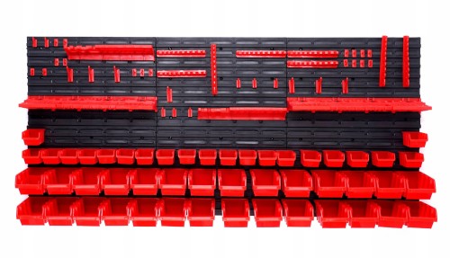 Tablica Warsztatowa Ścianka Narzędziowa 170x78cm Pojemnik Zestaw KD11861