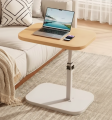 STOLIK BOCZNY REGULOWANA WYSOKOŚĆ KAWOWY POMOCNICZY LOFT DĄB SONOMA BIAŁY [STOLIK105]