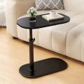 STOLIK BOCZNY REGULOWANA WYSOKOŚĆ KAWOWY POMOCNICZY LOFT CZARNY [STOLIK101]