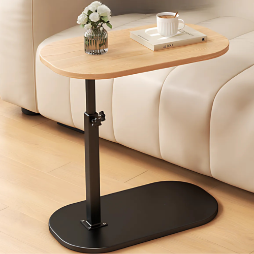 STOLIK BOCZNY REGULOWANA WYSOKOŚĆ KAWOWY POMOCNICZY LOFT DĄB SONOMA [STOLIK102]