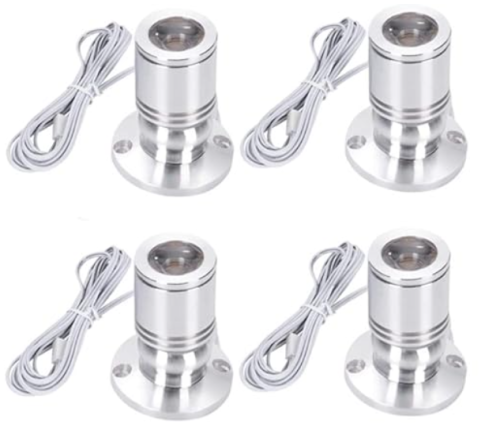 Lampy led do zabudowy, zestaw lamp led 4szt, reflektory led 