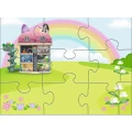 PUZZLE magnet Poznaj świat Gabi /Universa 93383