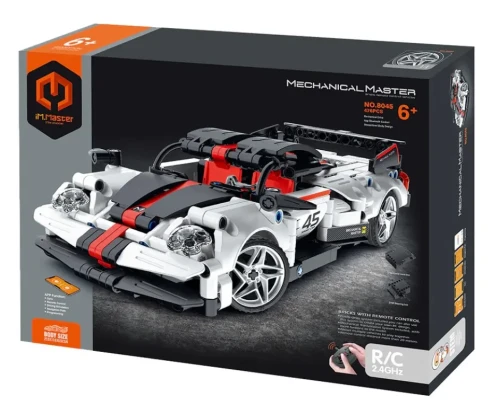 IM.MASTER RC wyścigówka biała 476el 8045 41209