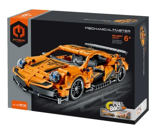 IM.MASTER klocki auto pomarańcz 490el 5807 40196