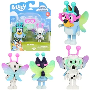 TMT BLUey fig.Kosmici Bluey Chloe 2pak BLU17617