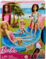 Barbie lalka z basenem+zjeżdżalnia HRJ74 /4