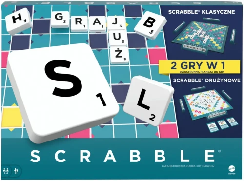 Gra SCRABBLE Original wersja odnowiona HXM53 /6