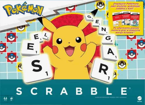 GRA SCRABBLE Pokemon wersja polska HXT29 /6
