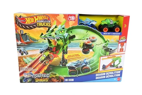 HW MT Smoczy wyścig zestaw z autkami JFR06 /2