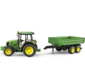 BRUDER John Deere 5115M z przycz.wywrotką 02108