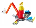 Hot Wheels City Super remiza strażacka + tor