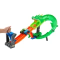 Hot Wheels Monster Truck tor Smoczy wyścig + 2 auta