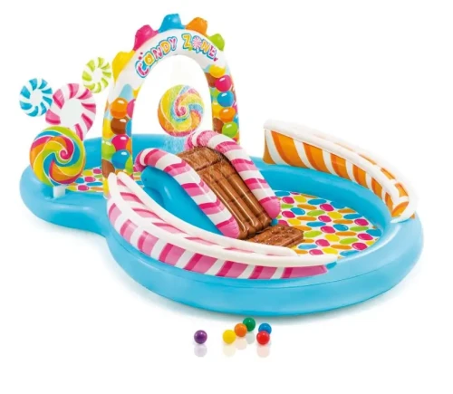 Plac zabaw Cukierki+ślizg 295X191X130 57149