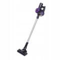 Bezprzewodowy Odkurzacz Pionowy LED 0,8L Fioletowy 2200mAh Kraft&Dele